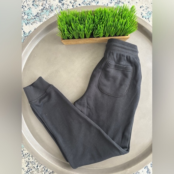 HURLEY - NEW! RELAXED FIT Boxed Logo Black Jogger Sweatpants Size Small - Picture 6 of 9